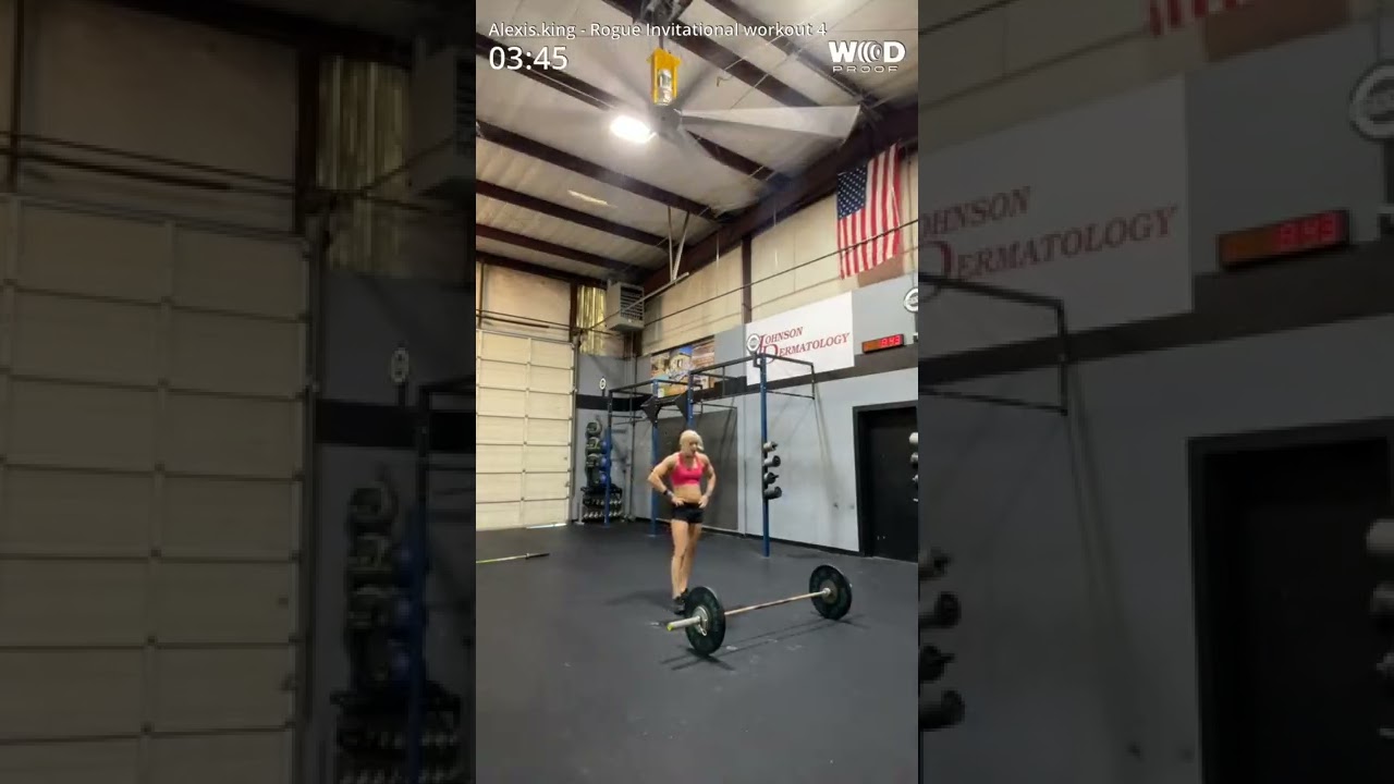 The Q Rogue Invitational workout#4 RX