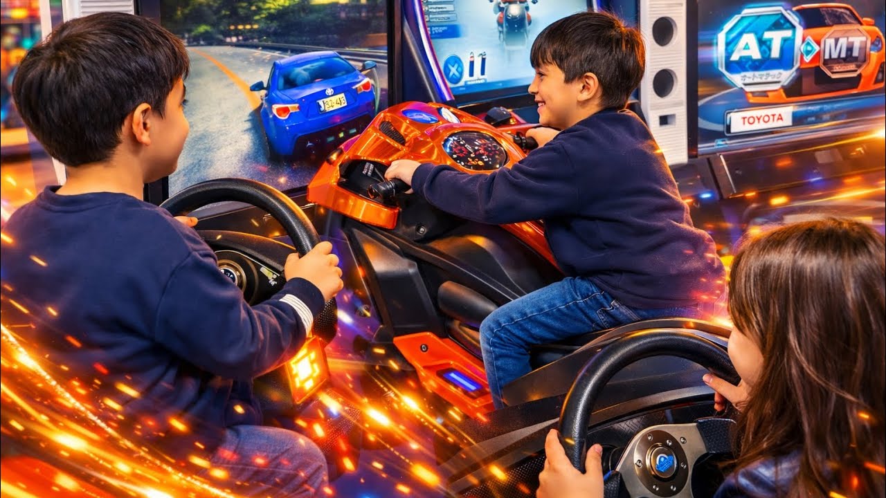 Yarış Arabası mı Motor mu ? Sürüş Keyfi Başladı!!