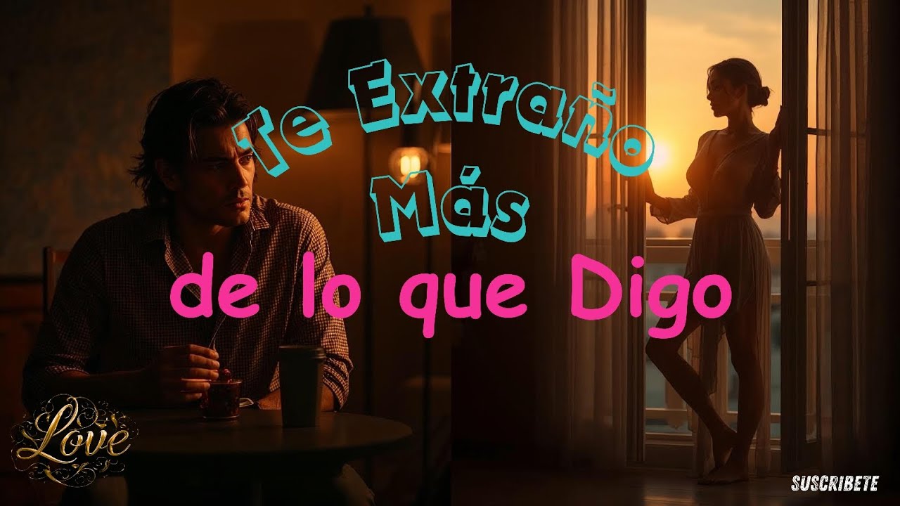Te Extraño más de lo que digo