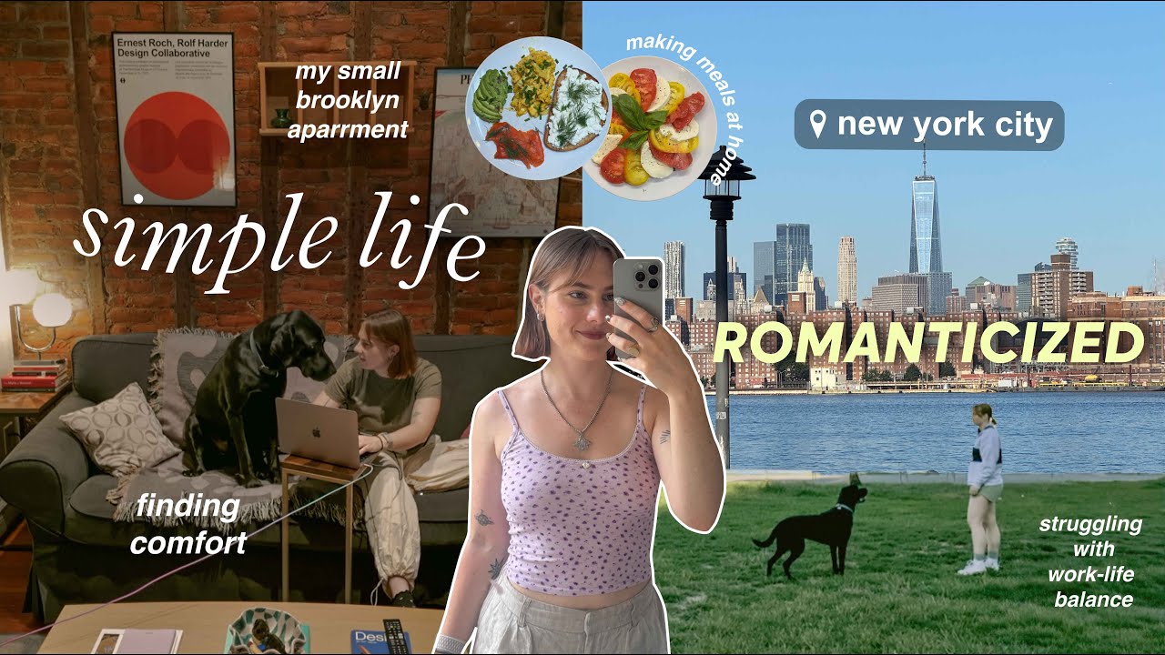 romanticizing simple & *normal* life in NYC ✨ life in your late 20s, juggling my 9-5 & youtube