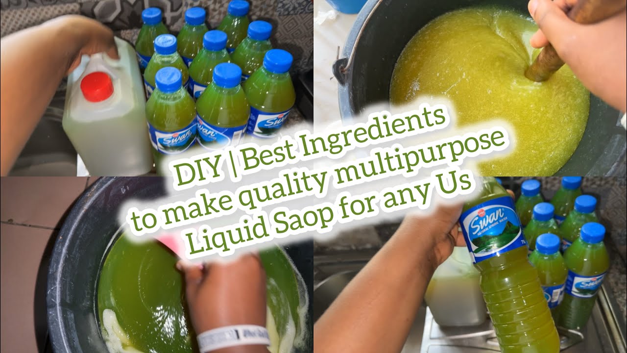 HOW TO MAKE LIQUID SOAP AT HOME