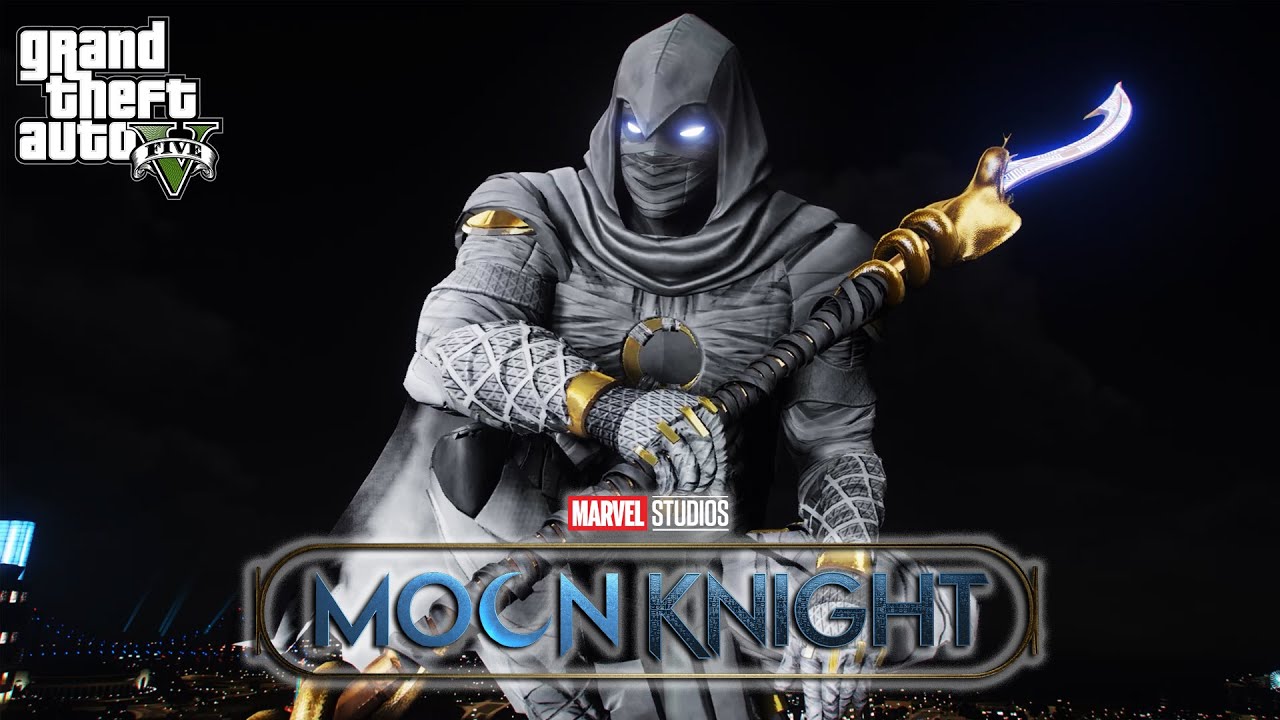GTA 5 - Moon Knight Fight Crimes in Los Santos City
