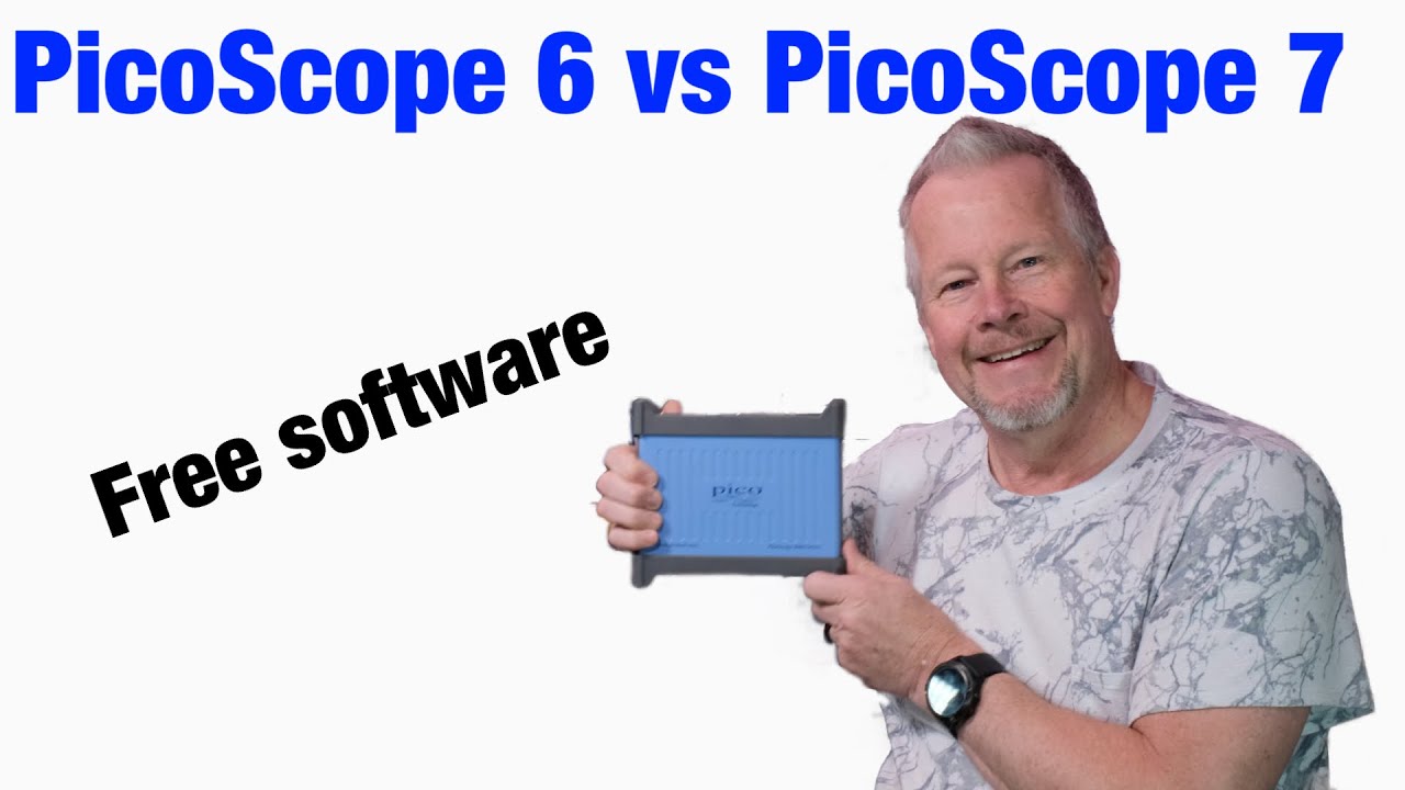 PicoScope 6 vs PicoScope 7 early release PC and OS #12bitoscilloscope #bestoscilloscope