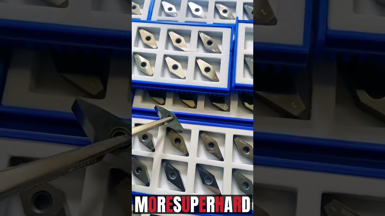 PCBN inserts are being produced! - PCBN Cutting Tools