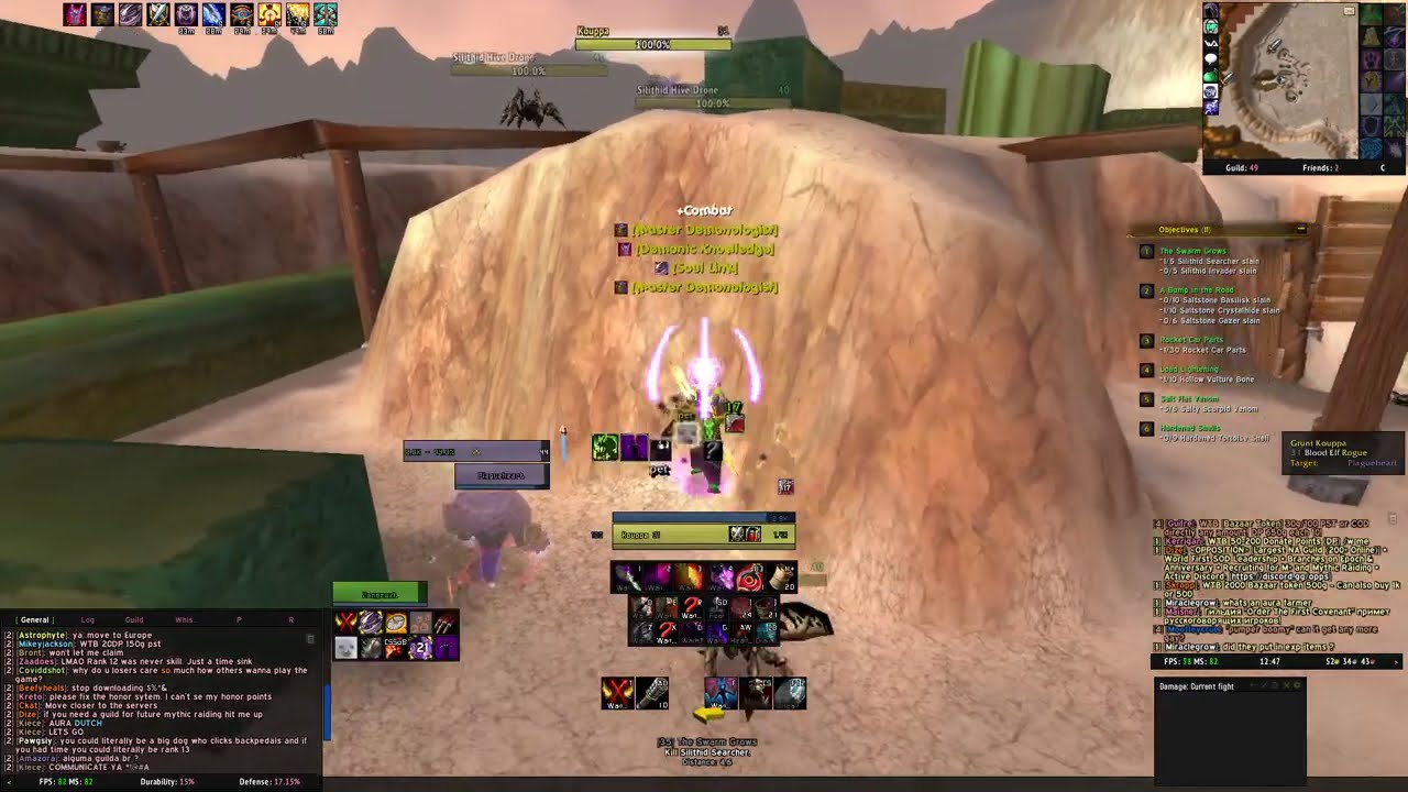 Not today little one | Bronzebeard | Warlock