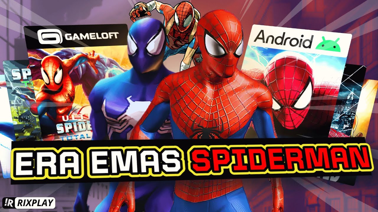 Bahas GAME SPIDERMAN Mobile Buatan Gameloft yang sekelas Konsol