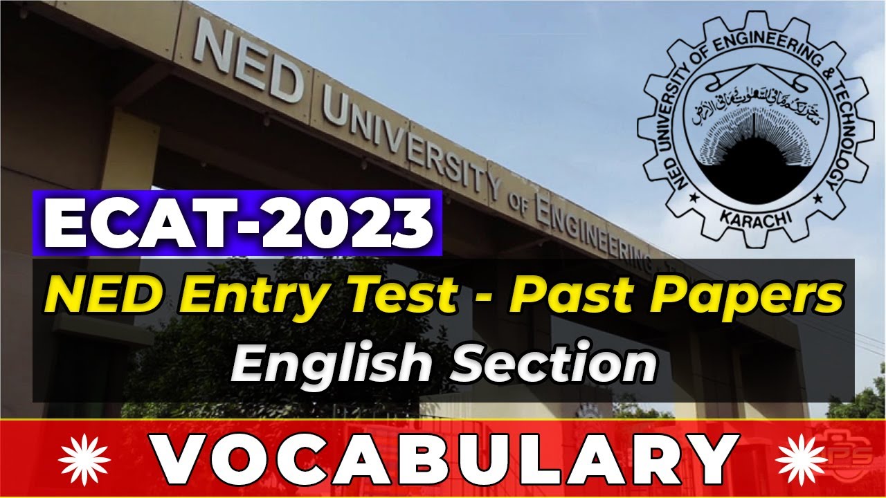 NED Past Papers (English - Vocabulary)