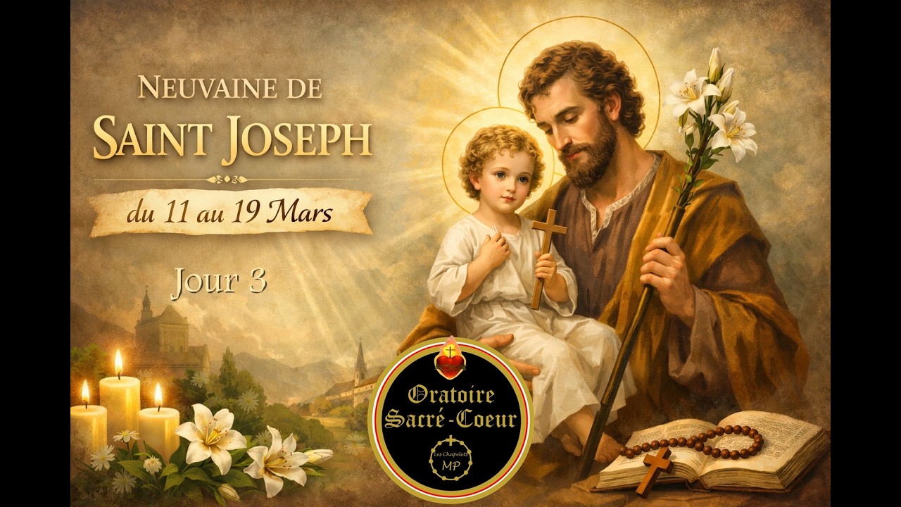 Prions Ensemble, La neuvaine   Saint Joseph   Jour 3
