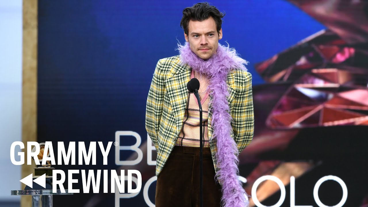 Watch Harry Styles Win Best Pop Solo Performance For 