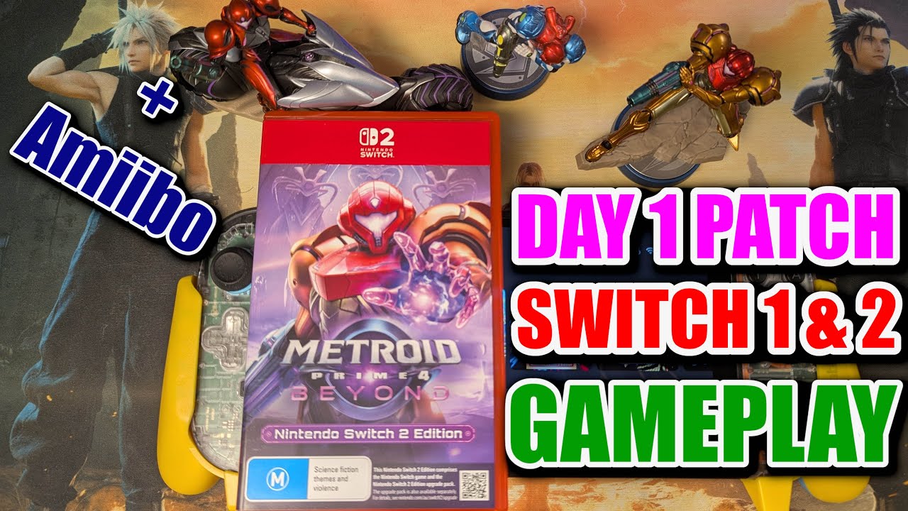 РАБОТАЕТ ЛИ ОНО?! Первый взгляд на геймплей Metroid Prime 4 Beyond на Switch 1 и 2, распаковку и ...