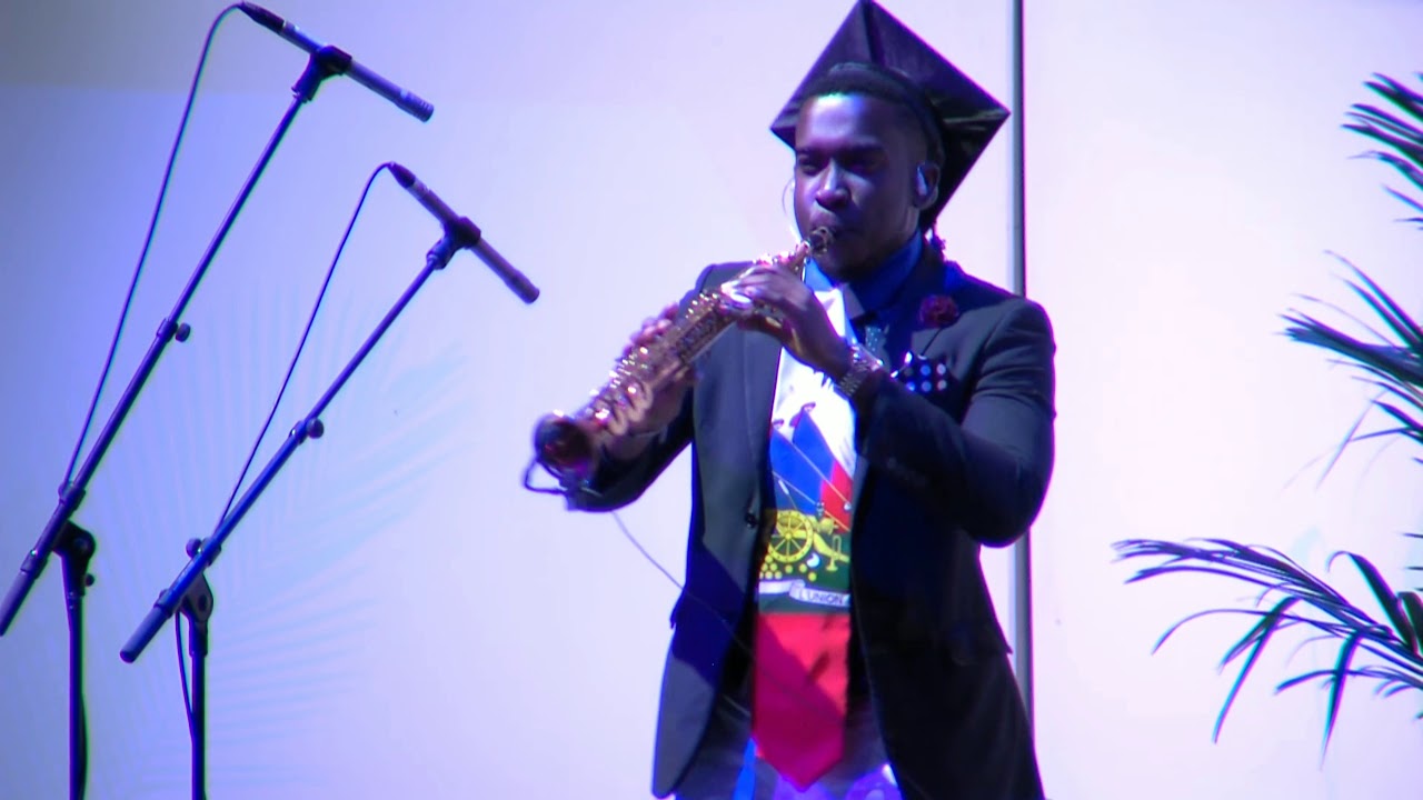 Despacito (Cover) - Ketlersax playing at his graduation