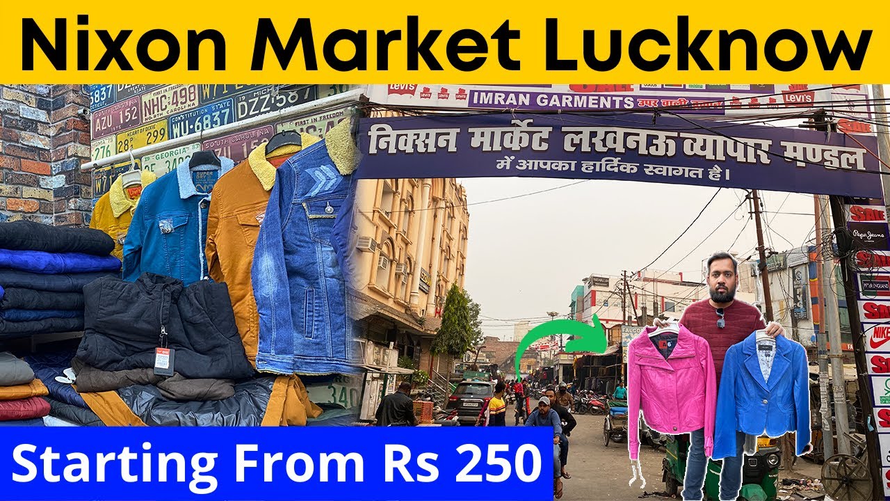 Nixon Market Lucknow | Winter Collection in Nixon Market | Cheapest Jacket Market|Tafri Wale Laundey