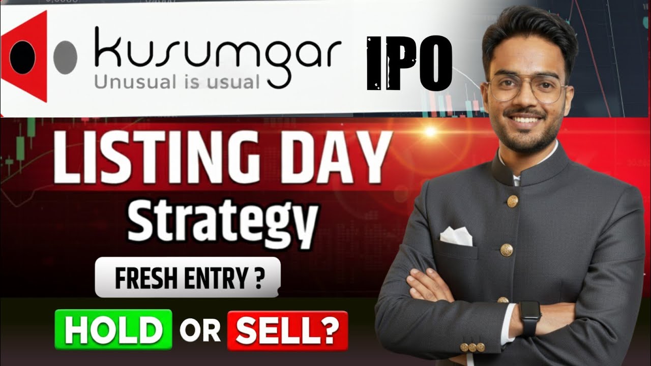 Kusumgar IPO Listing Strategy | Kusumgar IPO Hold or Sell ? | Kusumgar IPO GMP Today