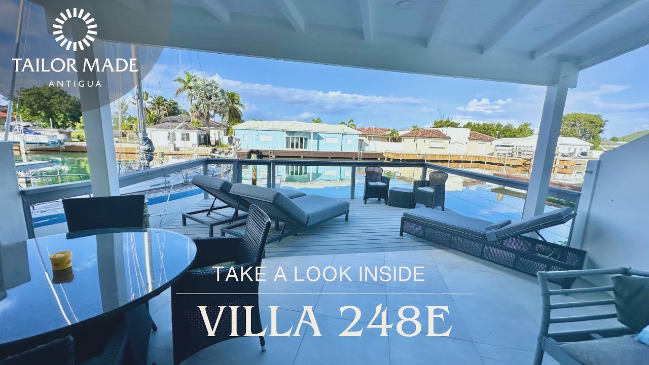 Explore Villa 248E in Jolly Harbour, Antigua with Nadia Dyson | Luxury Real Estate Tour