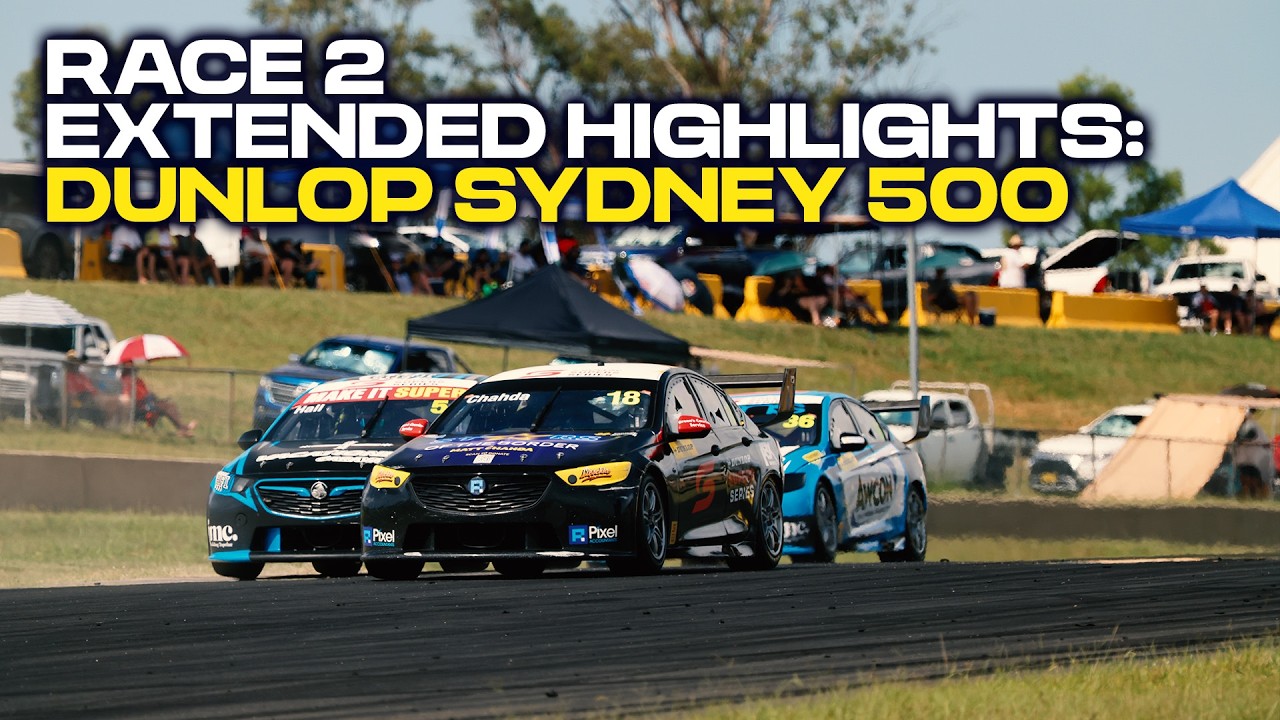 Race 2 Extended Highlights - DUNLOP Sydney 500 | 2026 DUNLOP Super2 Series