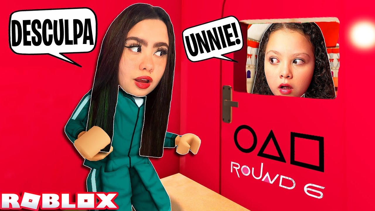 JOGAMOS O MINGLE DO ROUND 6 no ROBLOX!
