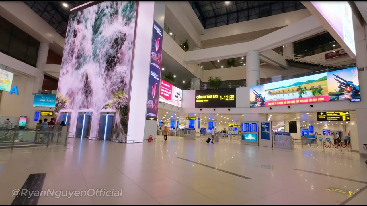 Walking Around Noi Bai International Airport | Ryan Nguyen