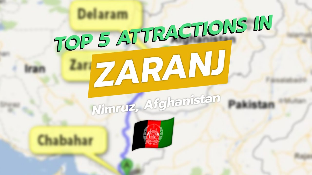Топ-5 достопримечательностей Заранджа, Нимруз, Афганистан 🇦🇫 | Поездки по пустыне, базар и мечети...