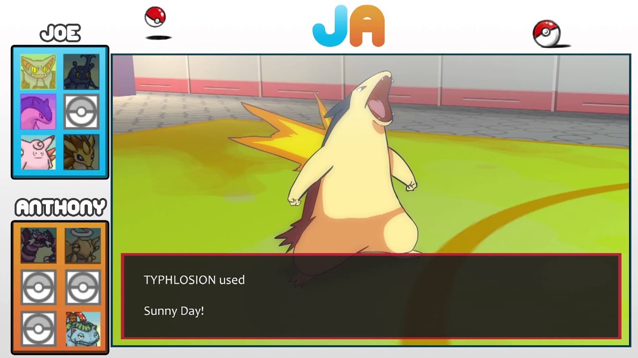 Pokemon Animated Battle