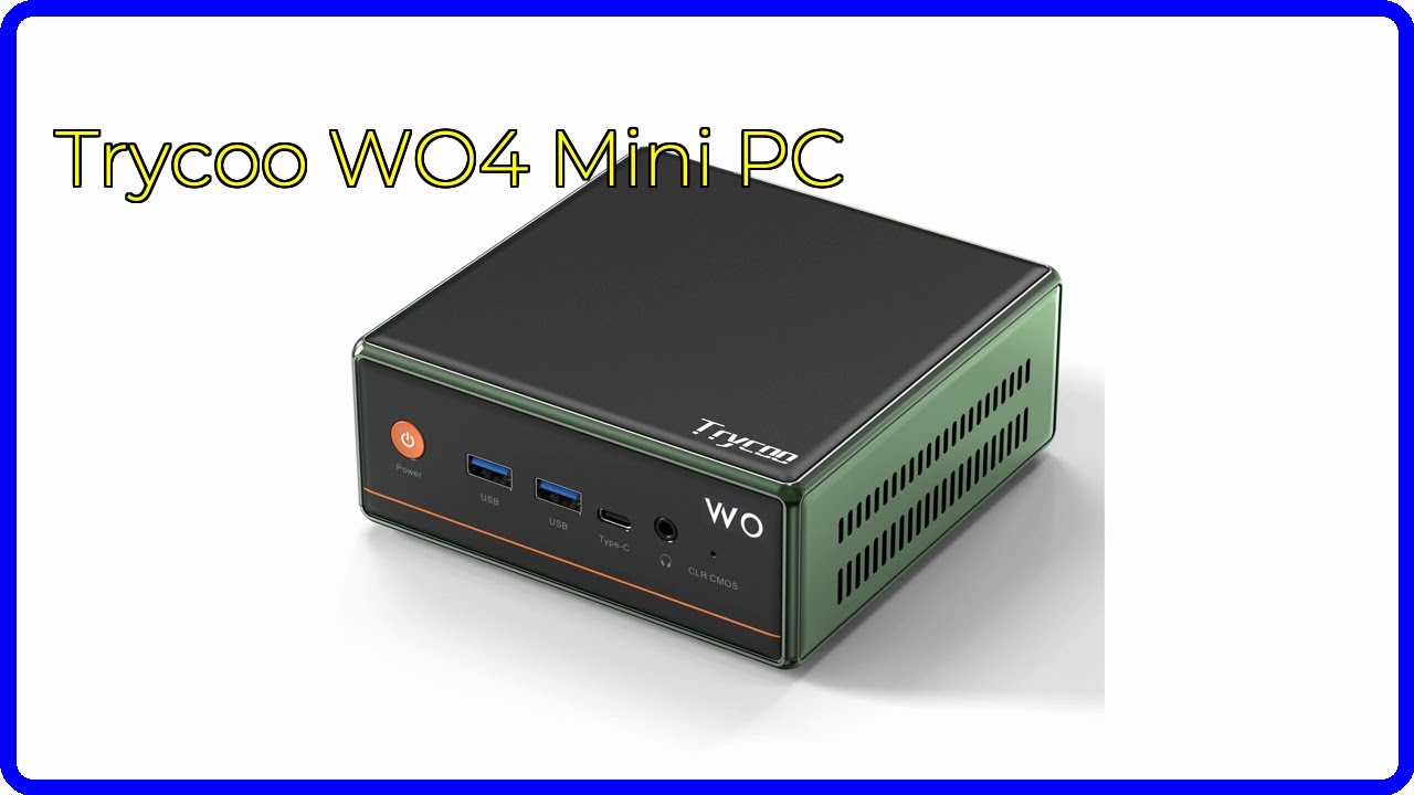 REVIEW (2025): Trycoo WO4 Mini PC. First Look.