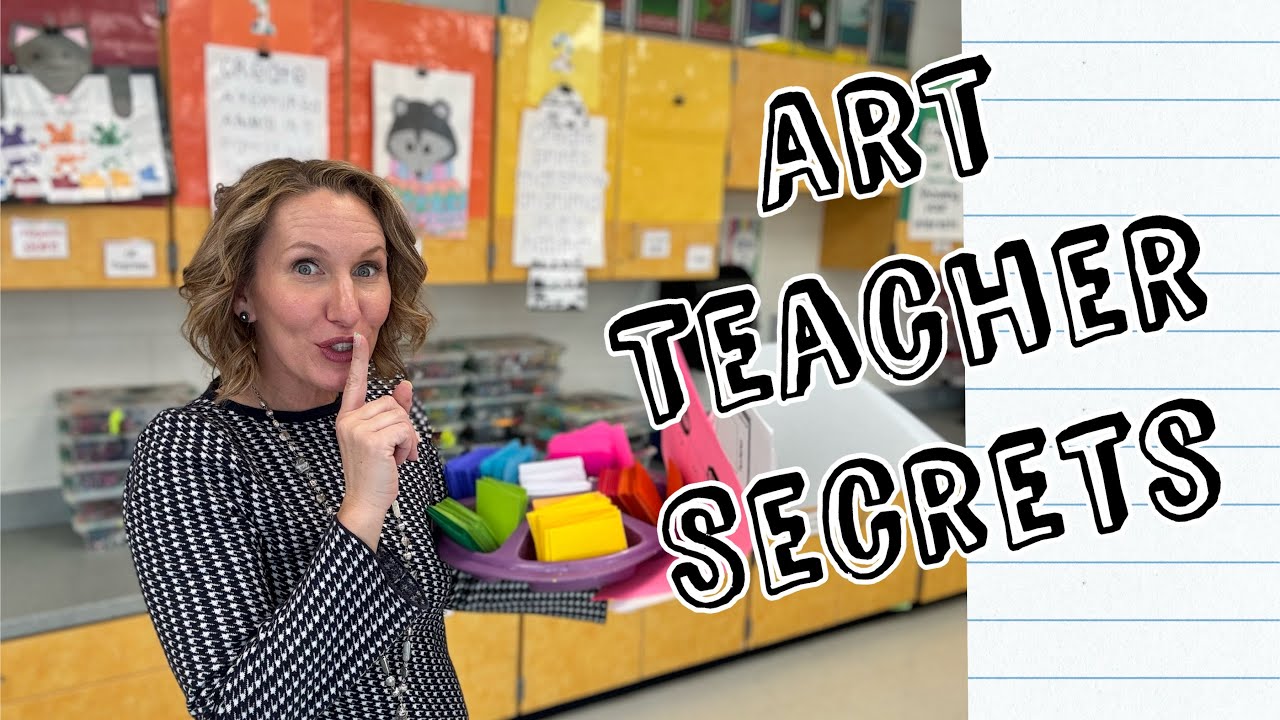 Managing the Material Prep for Elementary Art Teachers