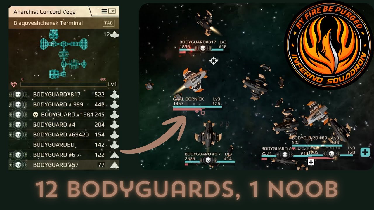 Starblast.io noob gets 12 loyal bodyguards until they die
