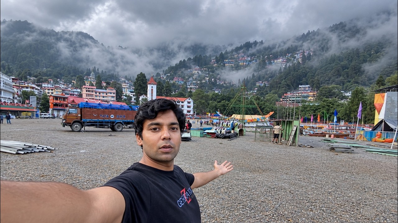 Nainital Mein Mela Se Pehle Aisi Barish! 🌧️😱 Mausam Ka Mood | Pahadi Lifestyle Vlog