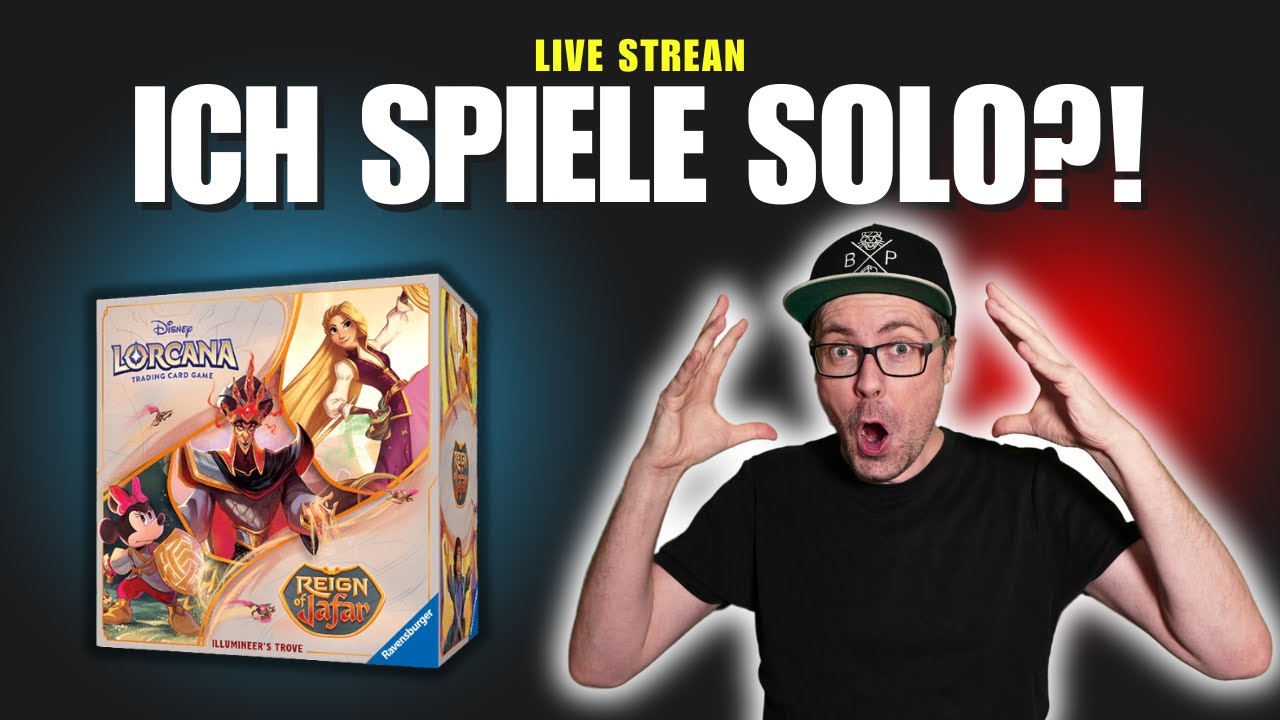 Neuheiten Solo Lets Play & Quatchen - Lorcana Überfall auf den Palast