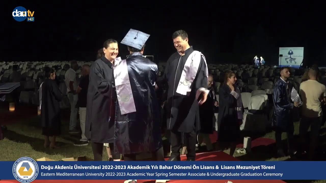 DAÜ Lisans Mezuniyet Töreni -EMU Associate & Undergraduate Graduation Ceremony