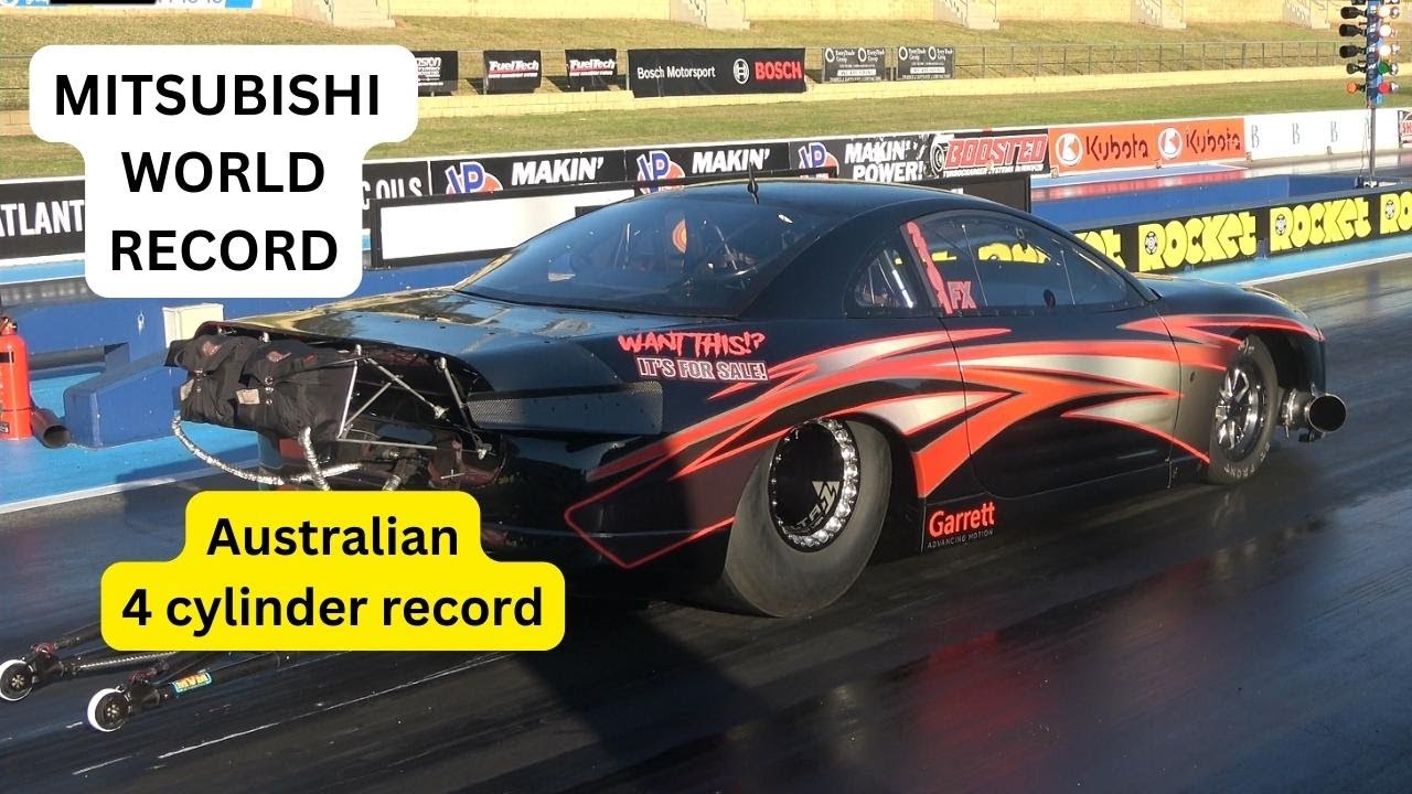 FOR SALE - World's quickest Mitsubishi + 4G63  6.17 @ 368 KM/H