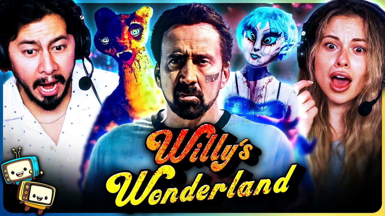 WILLY'S WONDERLAND (2021) Movie Reaction! | First Time Watch! | Nicolas Cage