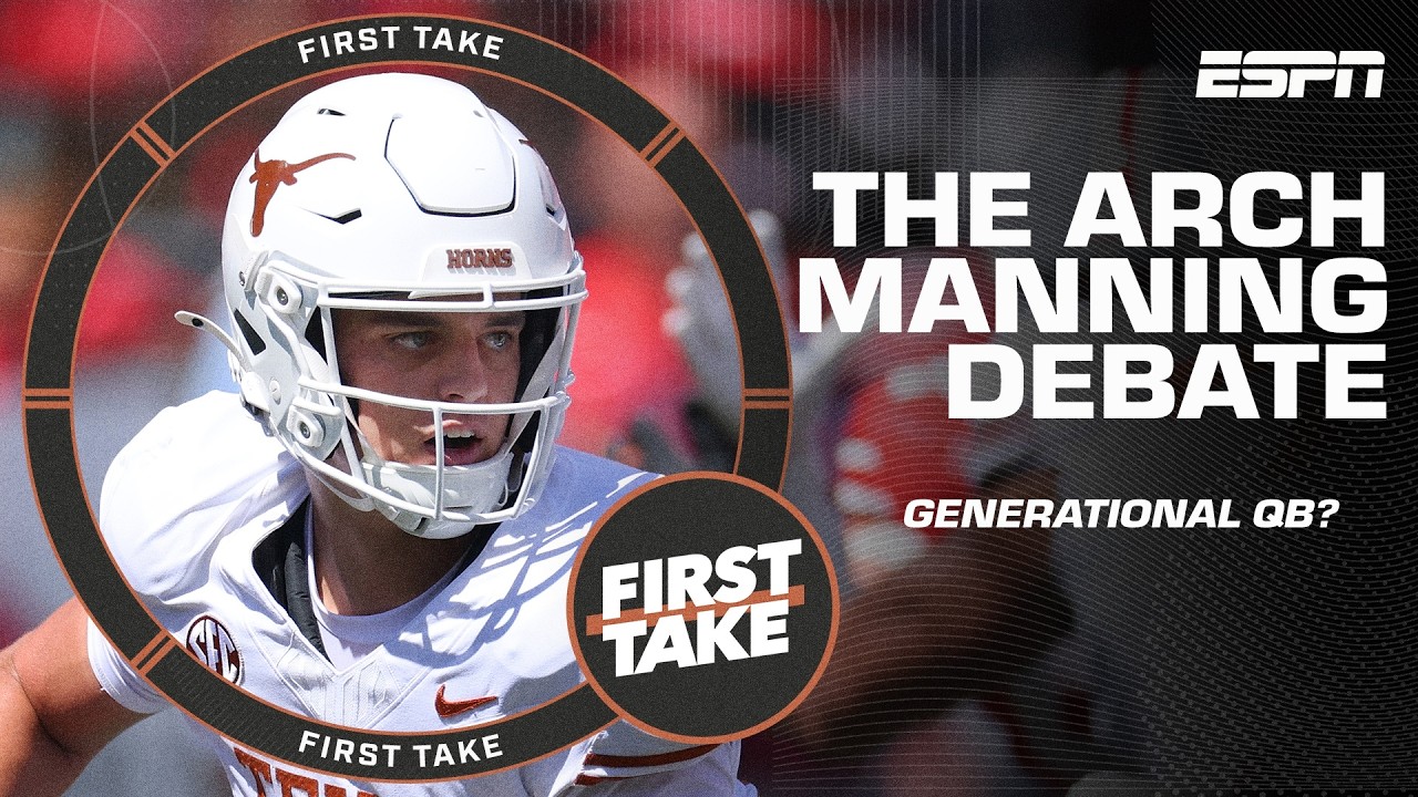 Arch Manning = GENERATIONAL QB⁉️ Stephen A., Ryan Clark & Dan Orlovsky's INTENSE DEBATE | First Take