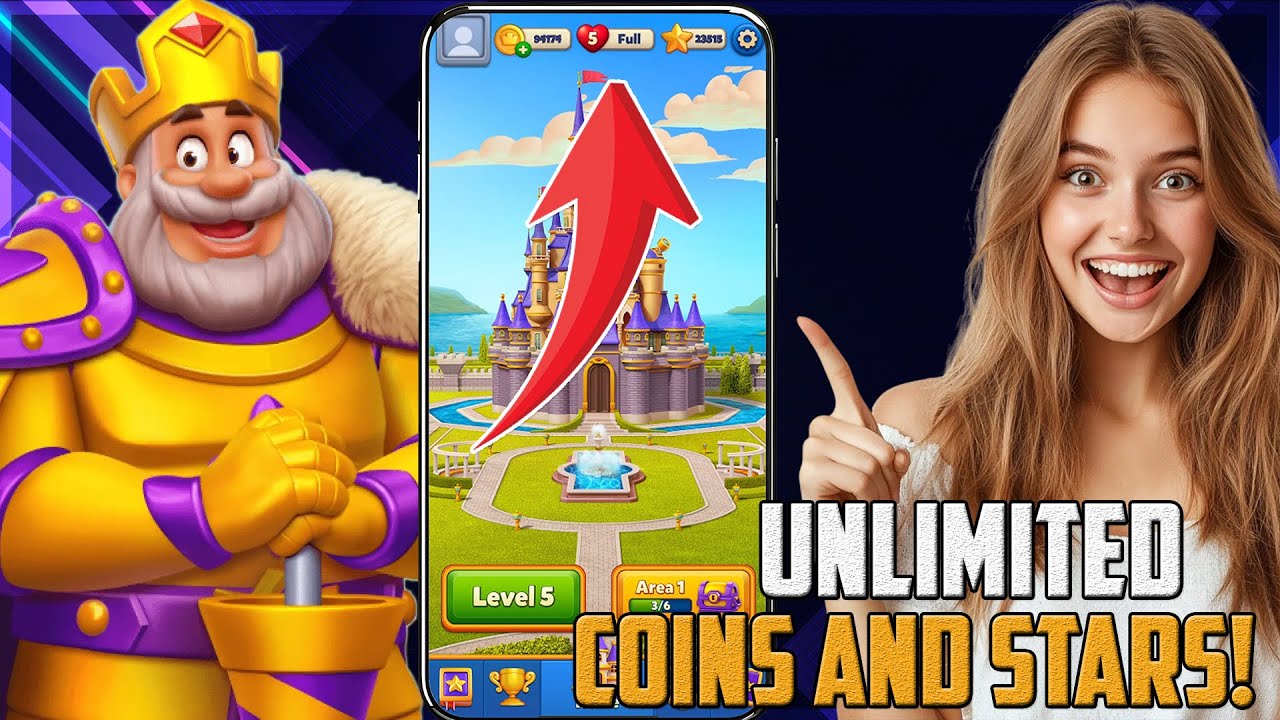 Royal Match Hack/Mod Apk - How To Get Royal Match Unlimited Coins and Stars (iOS, Android) 2026