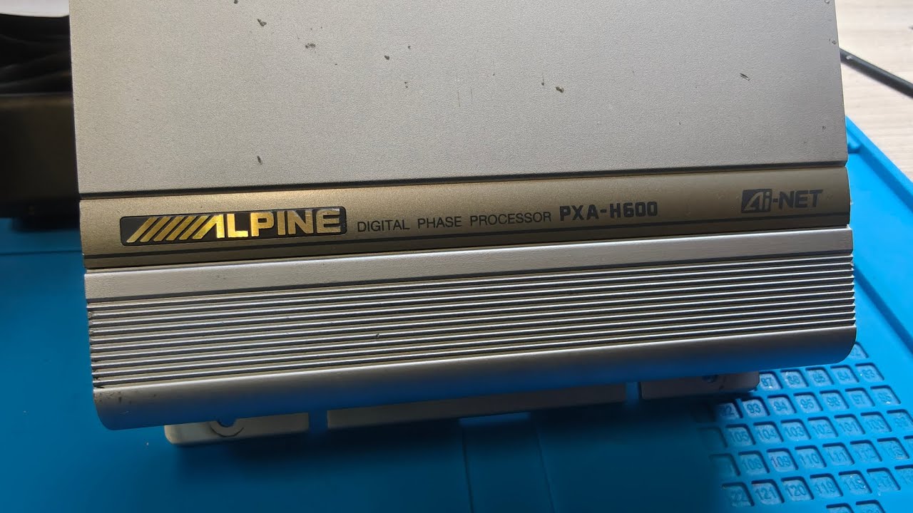 Alpine PXA-H600 замер процессора