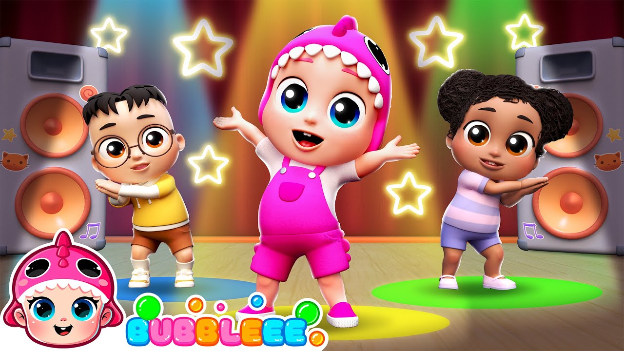 A Ram Sam Sam Dance + More Baby Songs for Dance | Bubbleee Nursery Rhymes & Kids Songs 🌟