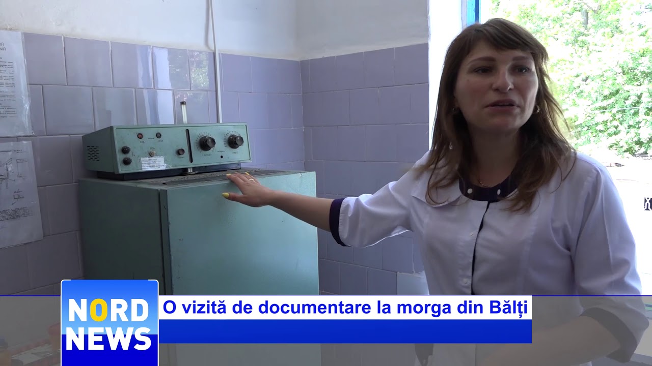 O vizită de documentare la morga din Bălți