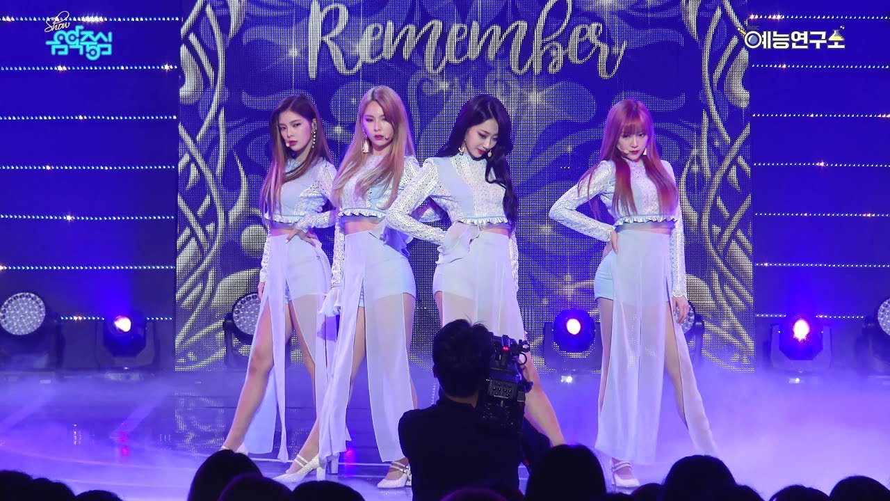 [예능연구소 직캠] 나인뮤지스 기억해 @쇼!음악중심_20170701 Remember 9MUSES in 4K