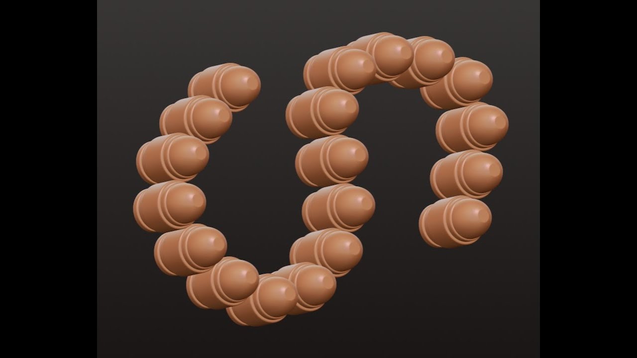 Bullets and Ammo Belts in Nomad Sculpt