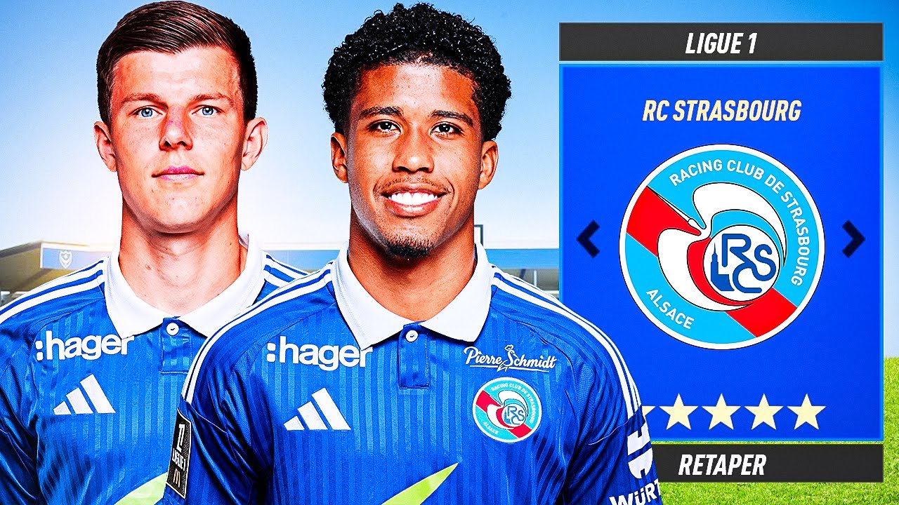 Je RETAPE STRASBOURG en Carri&egrave;re sur FC25 !