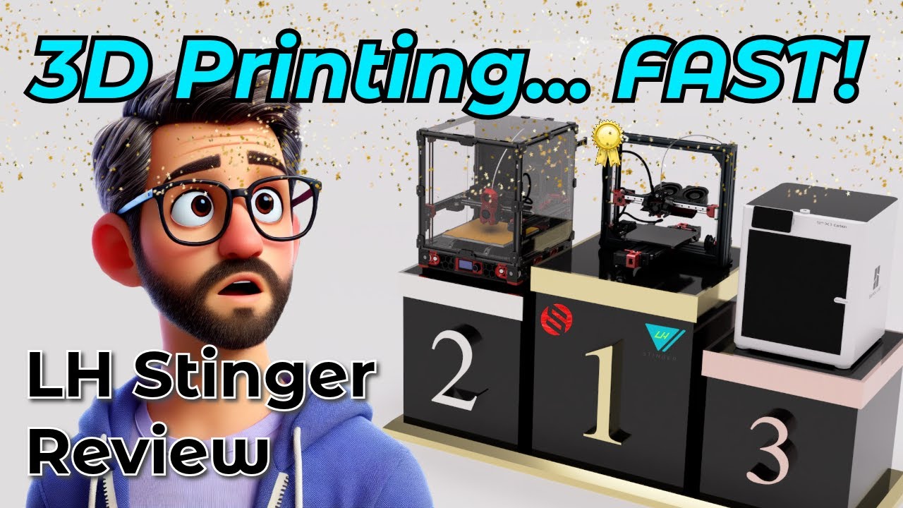 LH Stinger Review - Fastest 3D Printer Yet? Faster than a Bambu or Voron?