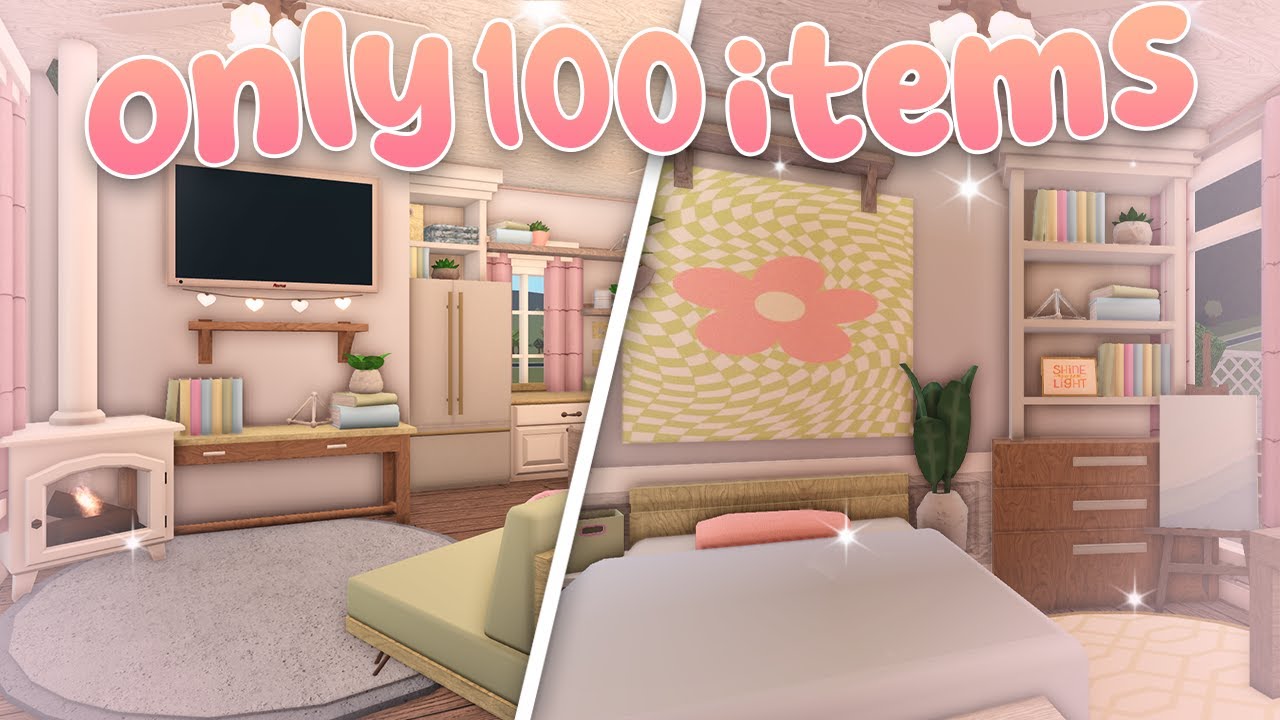 trying to build an ENTIRE house with only 100 items