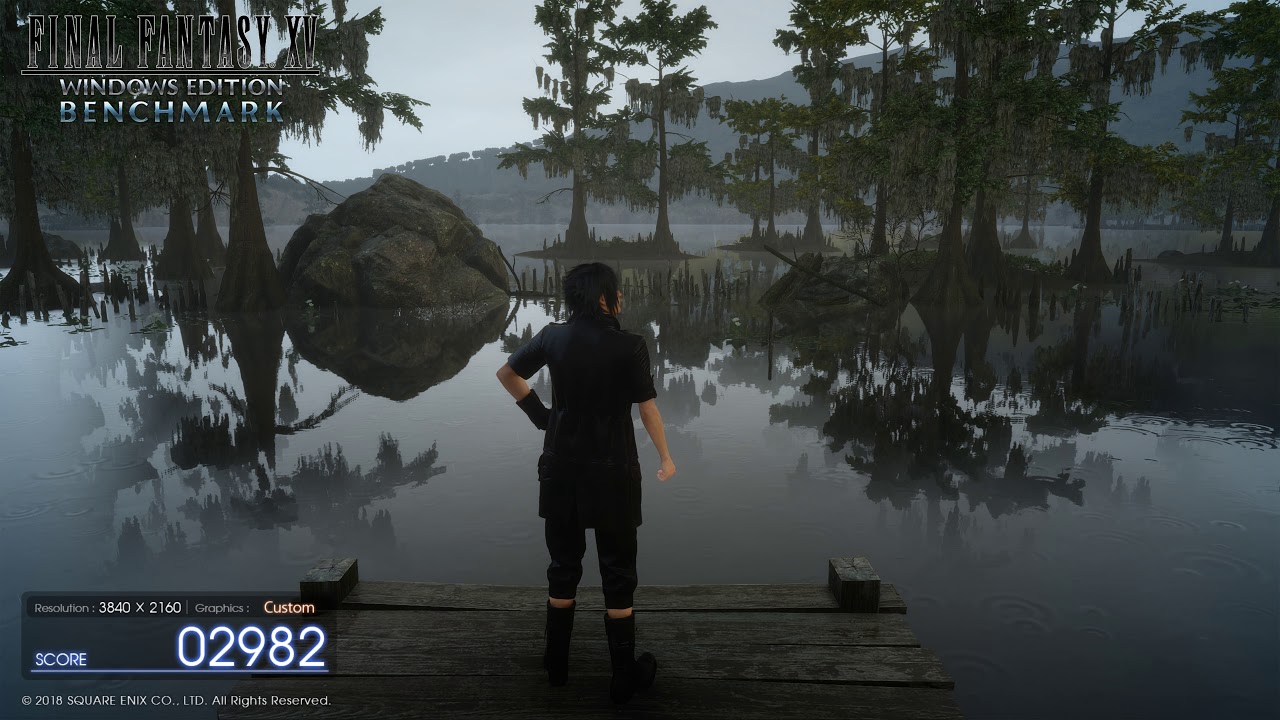 Final Fantasy XV Windows Edition Benchmark 4K DLSS