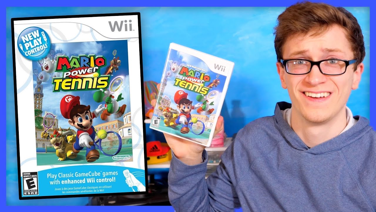 New Play Control! Mario Power Tennis Review - Scott The Woz Segment