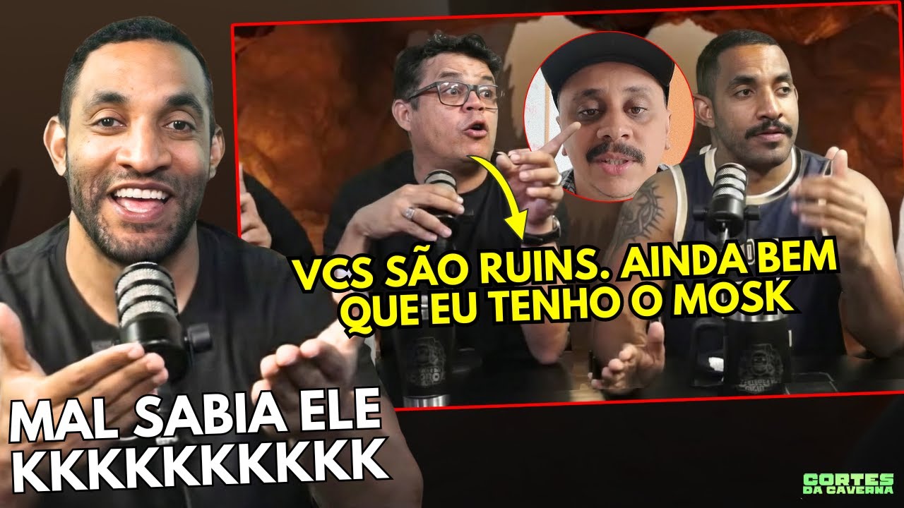 Esse corte ENVELHECEU MAL: Emerson Ceará x Mosk | Caverna do Ogro Podcast