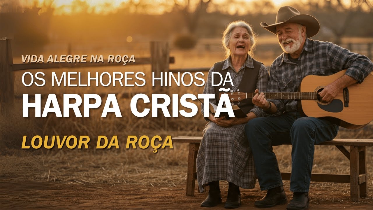 Hinos Antigos da Harpa Cristã para Trazer Paz – Louvor Sertanejo da Roça (com letra)
