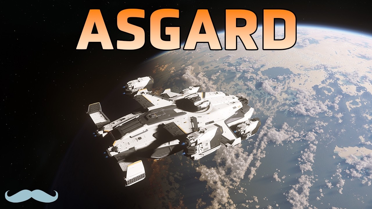 Обзор Anvil Asgard | Геймплей Star Citizen 4.2 4K