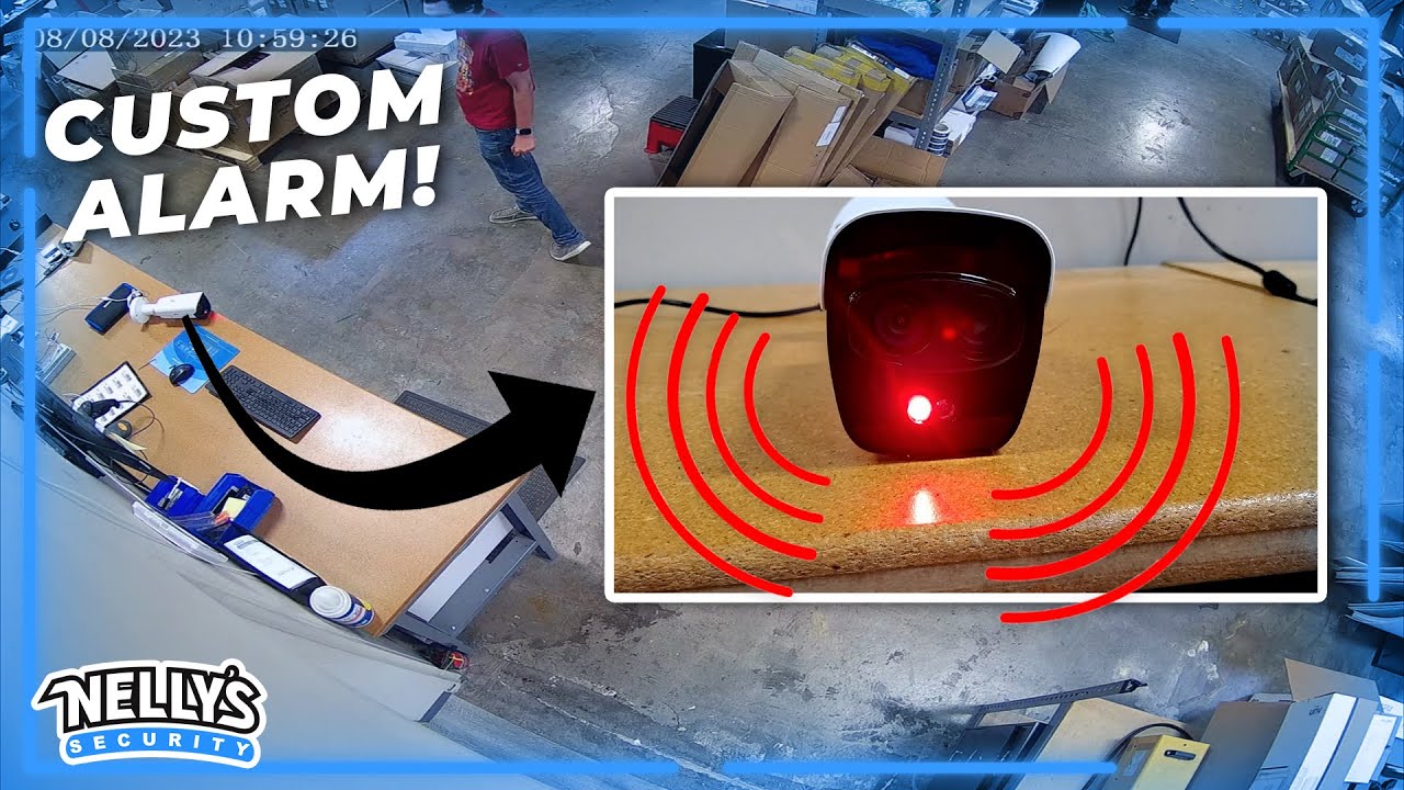 Uniview Active Deterrence Security Camera: Custom Audio Alarms in 90 Seconds! Must-See Features Demo