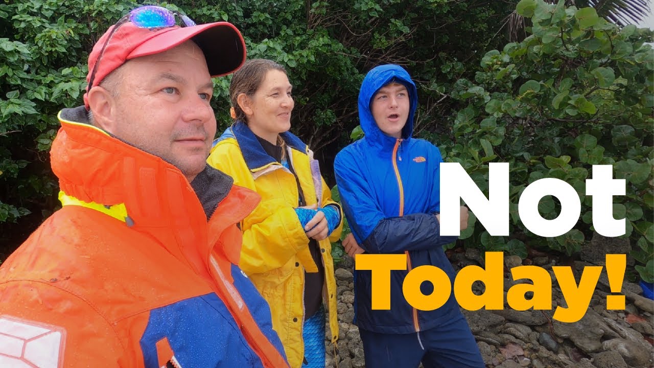 Scuba Diving in Bad Weather (Time for a new Dive Site)