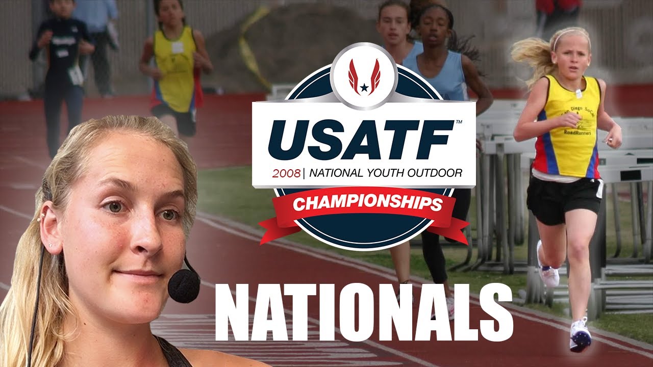 COMMENTATING MY 11 YEAR OLD USATF NATIONALS RACE *insane race*
