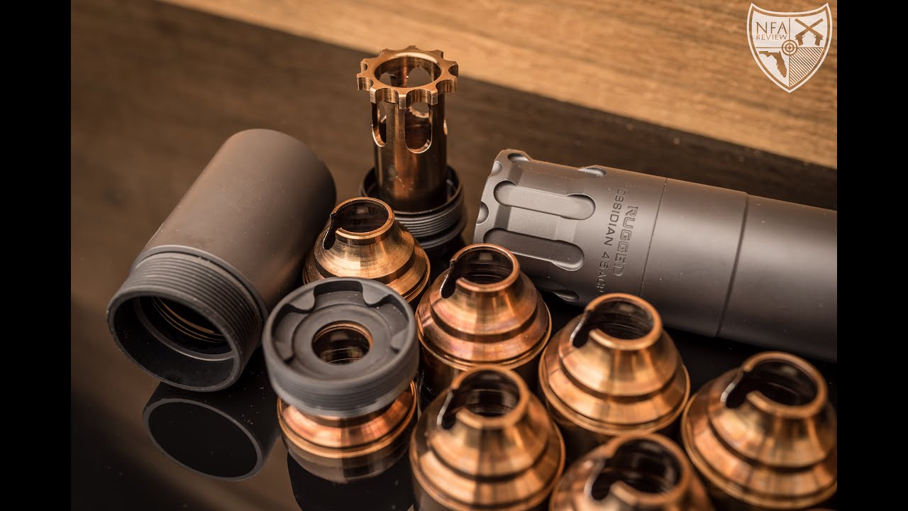 Rugged Suppressors Obsidian 45